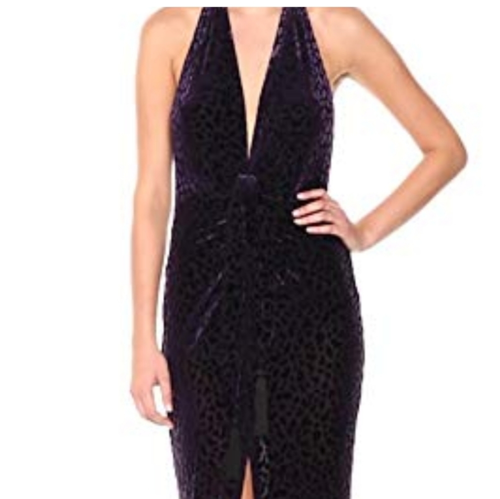 Bcbg MaxAzri Leopard Print Gown